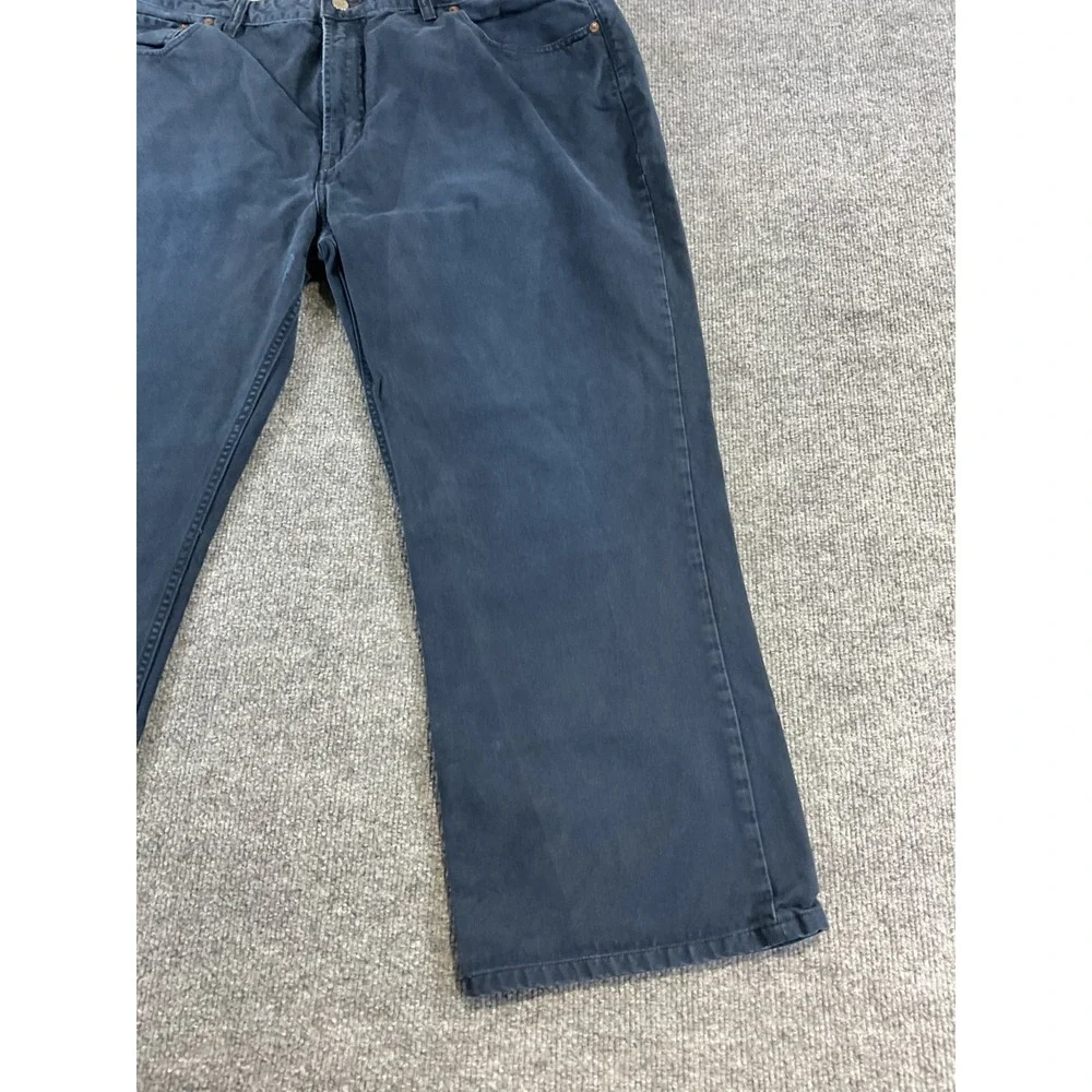 Polo Ralph Lauren Hanford Pants Men's 42x30 Navy Blue 100% Cotton Vintage